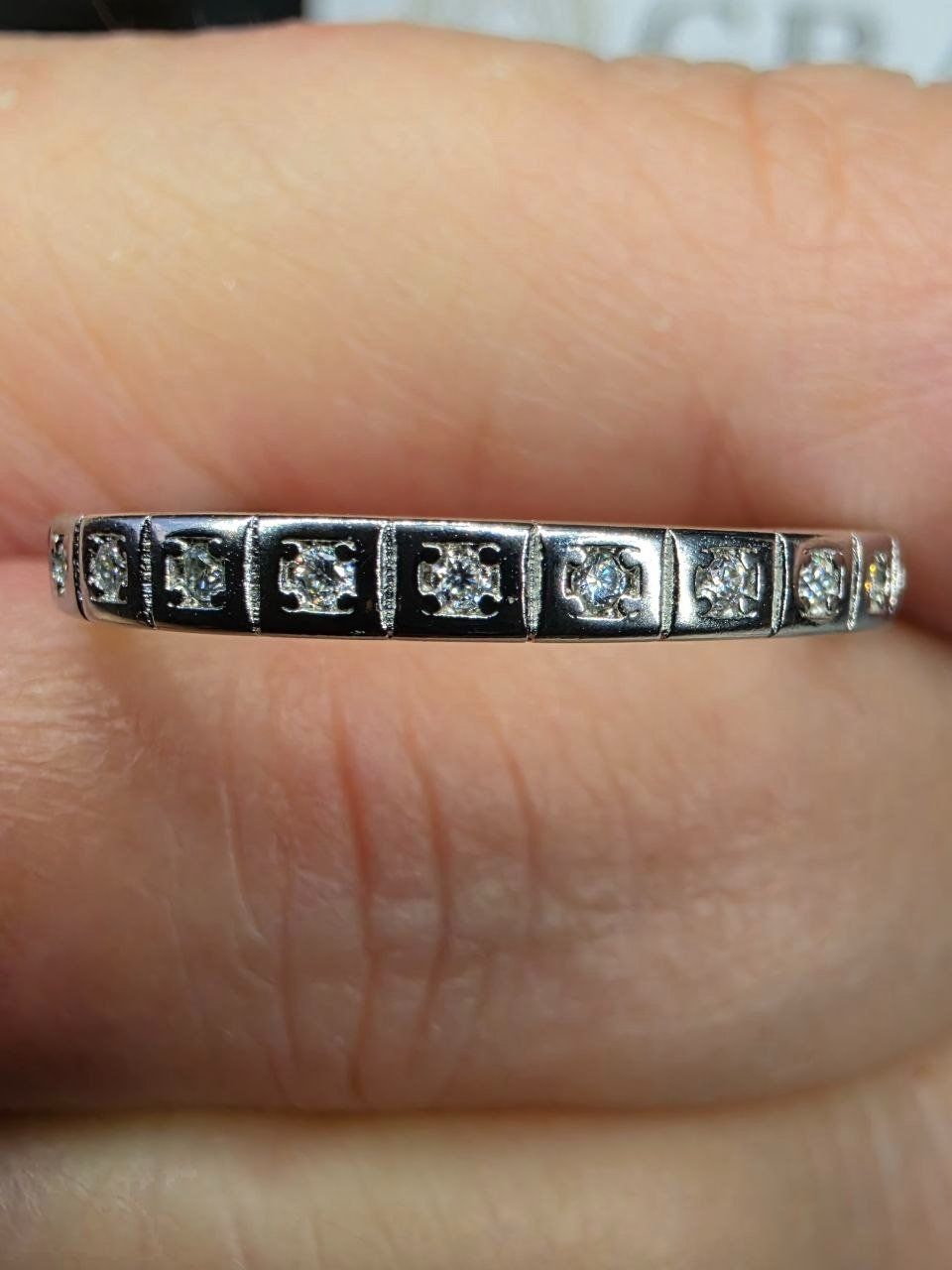 Bagues: Bague argent avec diamants de moissanite certifiés GRA – Neuf avec emballage d'origine à Reconvilier par Tsma67 8