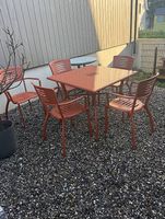 Gartenset, Tisch mit 5 Stühlen, Top Zustand für Terrasse