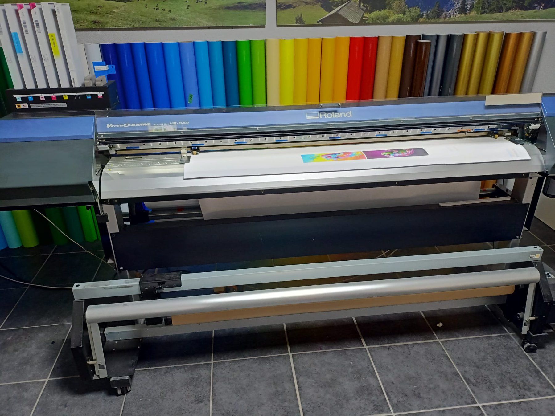 Roland Drucker: Plotter Roland VS-640 - Profi Print & Cut Top Zustand – Gebraucht aus Chur von slim777