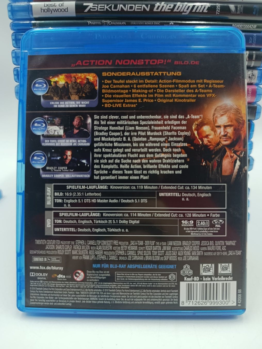Tutti i DVDs: A Team Blu Ray DVD – Usato da Wil SG venduto da Donaldus 1