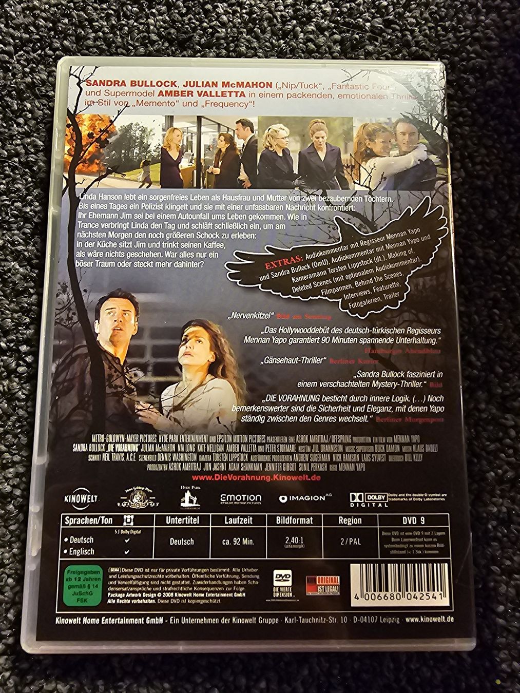 Tutti i DVDs: DVD Die Vorahnung (19171) – Usato da Ruswil venduto da jan_bxl5 1
