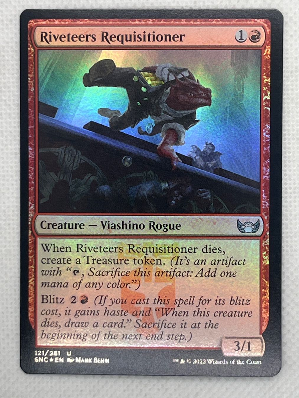 Magic The Gathering Carte collezionabili: Magic the Gathering: Riveteers Requisitioner Foil! Selten – Usato da Hinterkappelen venduto da Kim1992