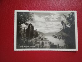 Brissago Tessin Lago Maggiore 1947 s/w Karte