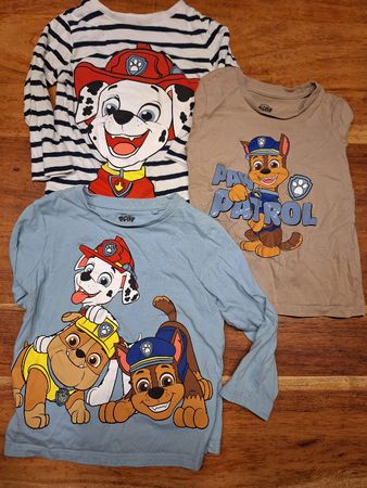 3 Paw Patrol Langarmshirts C&A Grösse 98cm 