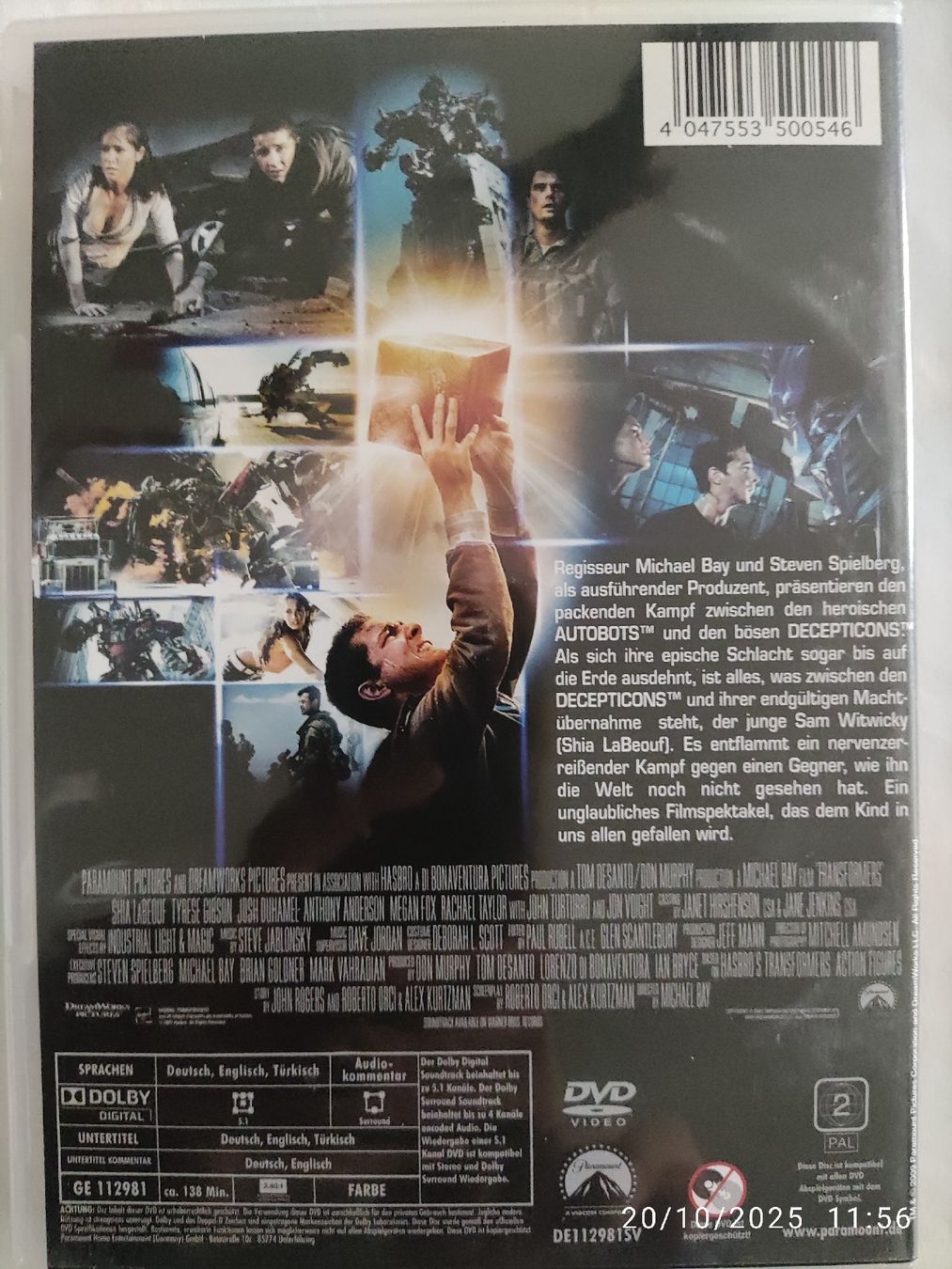 Tous les DVDs: Transformers - Kinofilm – D'occasion à Basel par Alacant 1