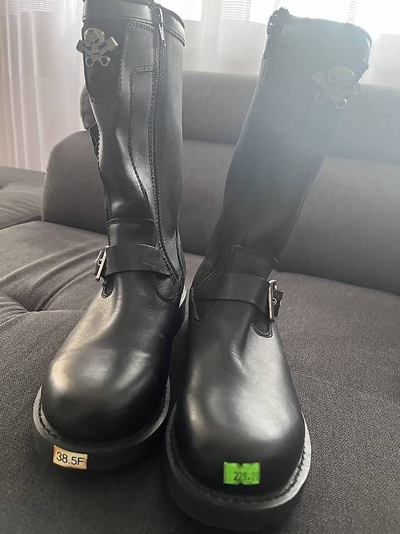 Scarpe da uomo: Motorradstiefel Leder – Usato da Wauwil venduto da jov_5xfr 2