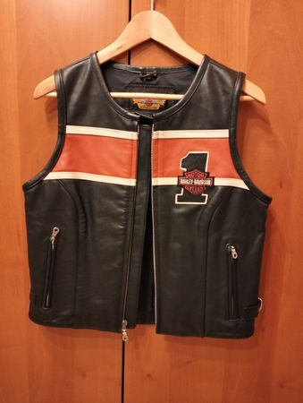 Gilet donna pelle originale Harley Davidson