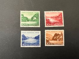 Mi. 877-80 1956 **  Pro Patria  (2388)