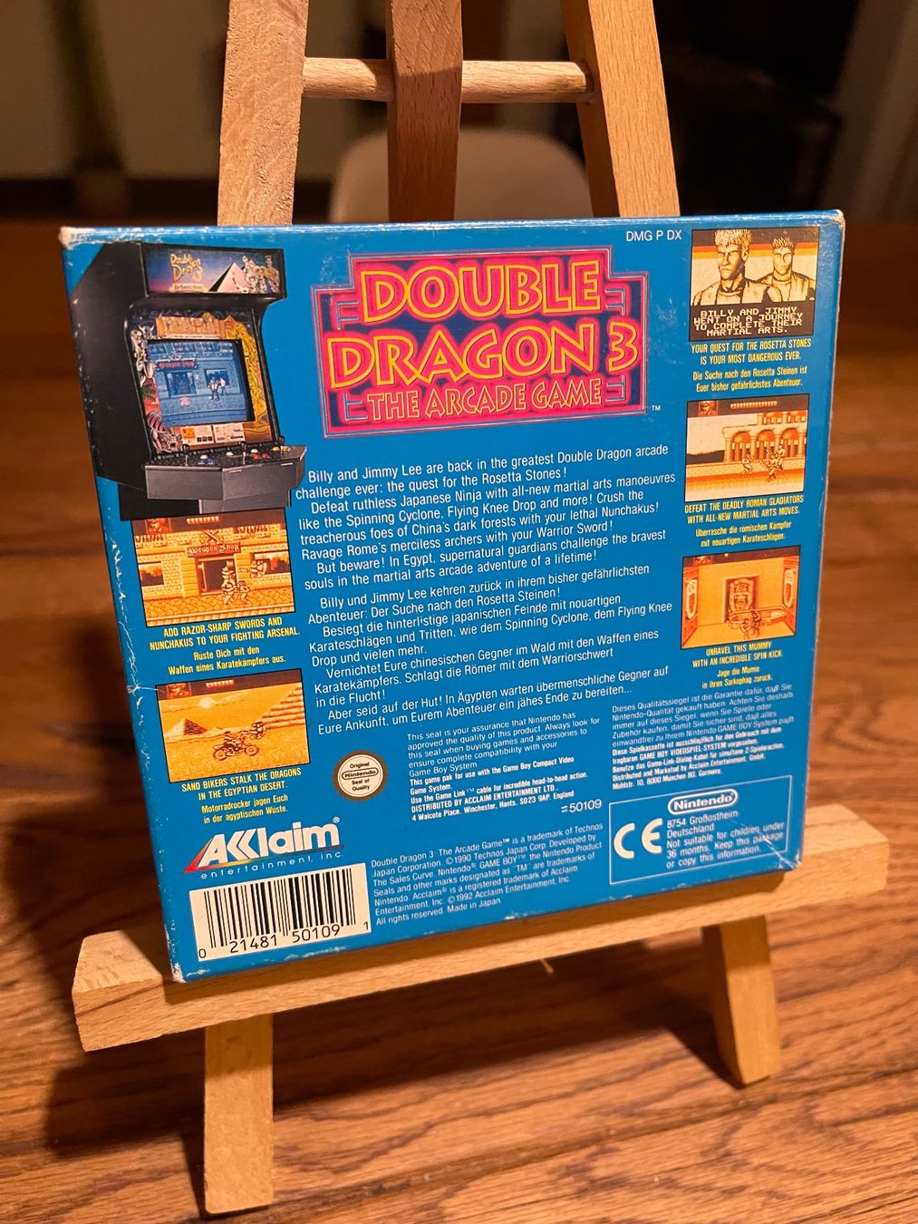 Nintendo Spiele: Double Dragon 3 Game Boy Spiel Klassiker!!! Schön – Gebraucht aus Zuerich von Dorsi 1