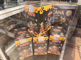 4x Naruto Mythos TCG: 1. Edition Display (Sealed)