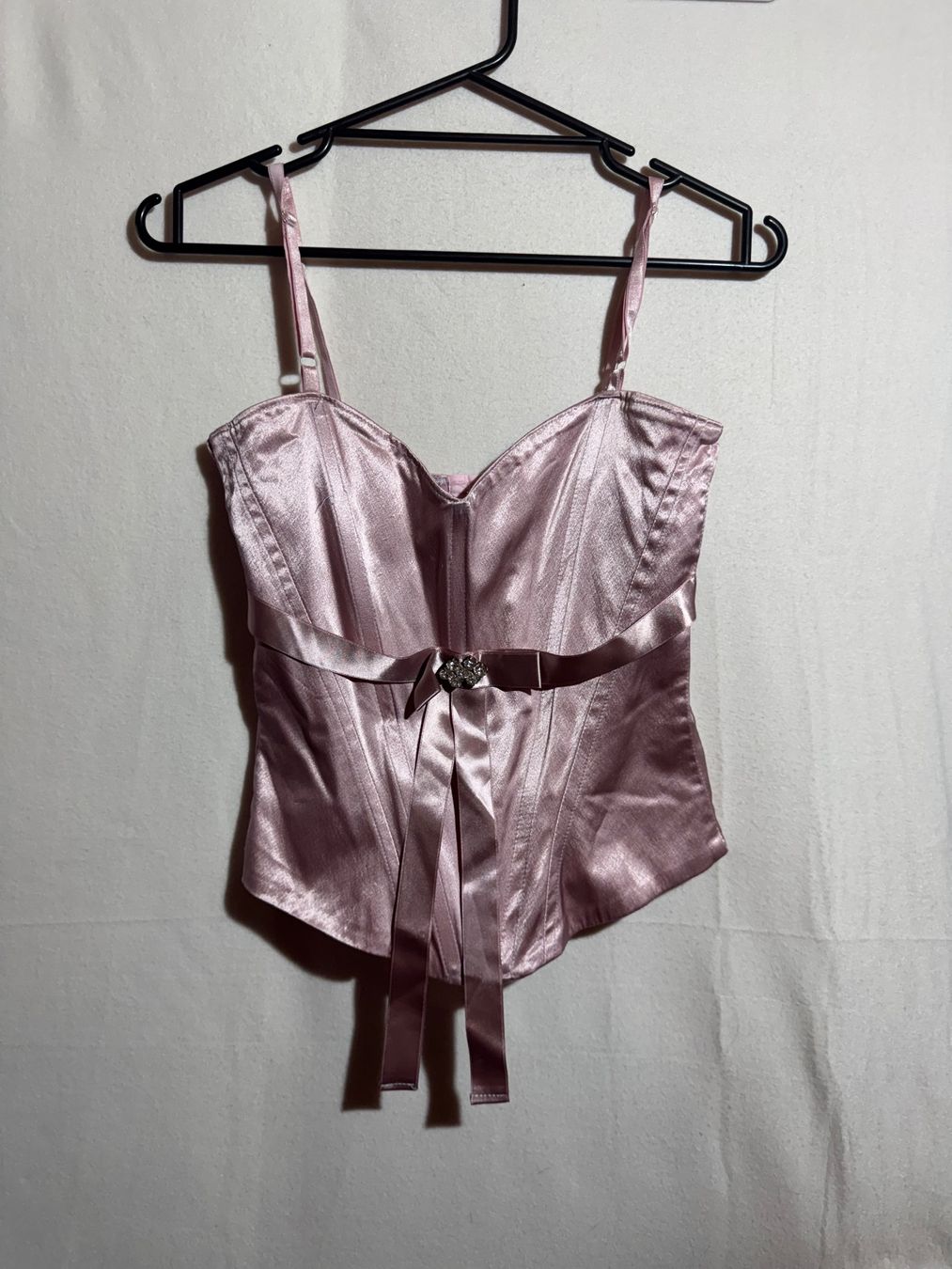 Top: Schöne rosa Corsage Oberteil ca Gr. S – Usato da Grosswangen venduto da SALE_SALE_SALE