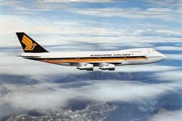 Singapore Airlines 747, gelaufen 1982