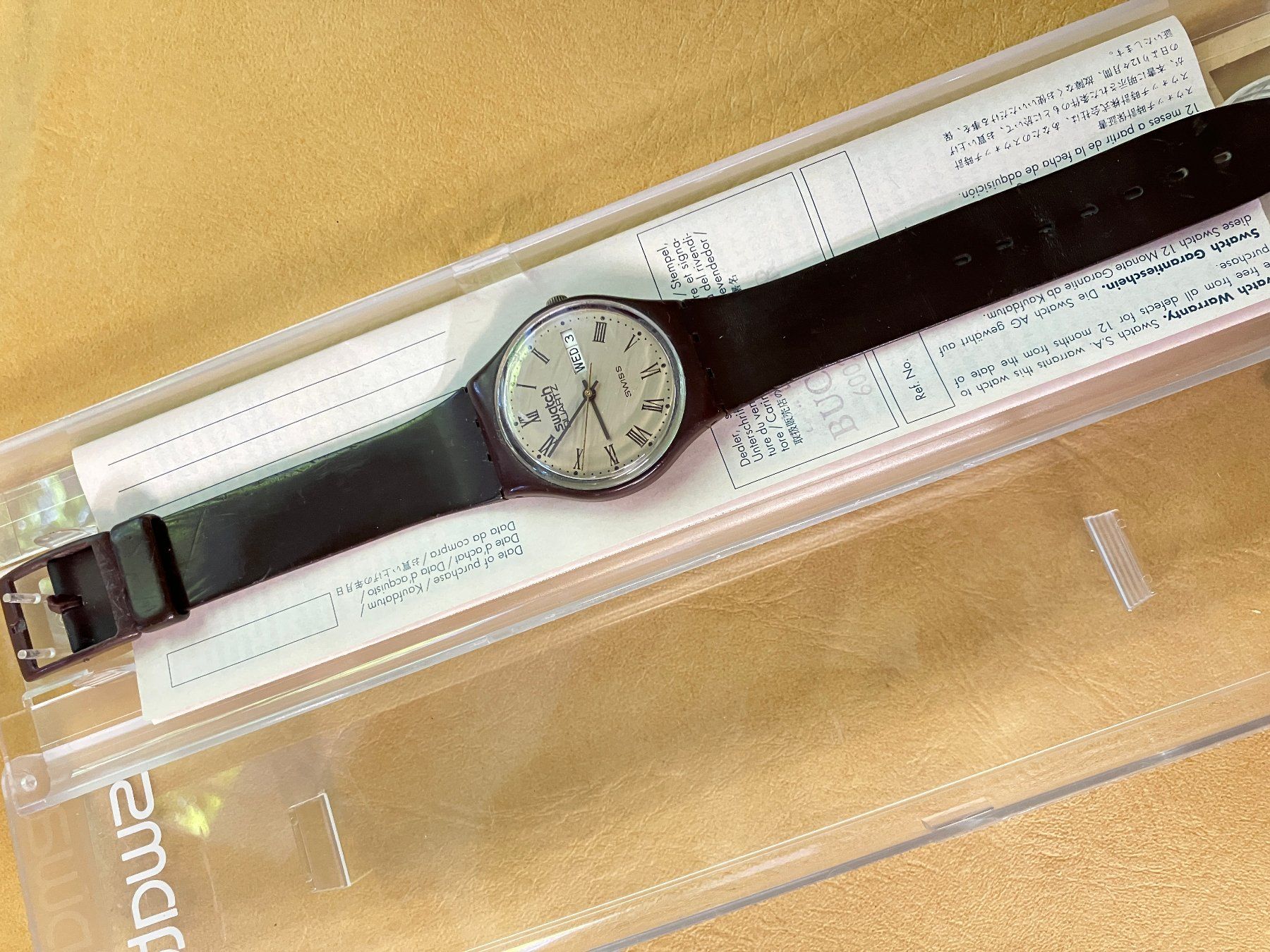 Swatch Orologi: Swatch GC 700 braun 1982 – Usato da Horw venduto da luzernicus 4
