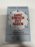 Buch Thomas Hohensee Ganz einfach Zeit haben neu