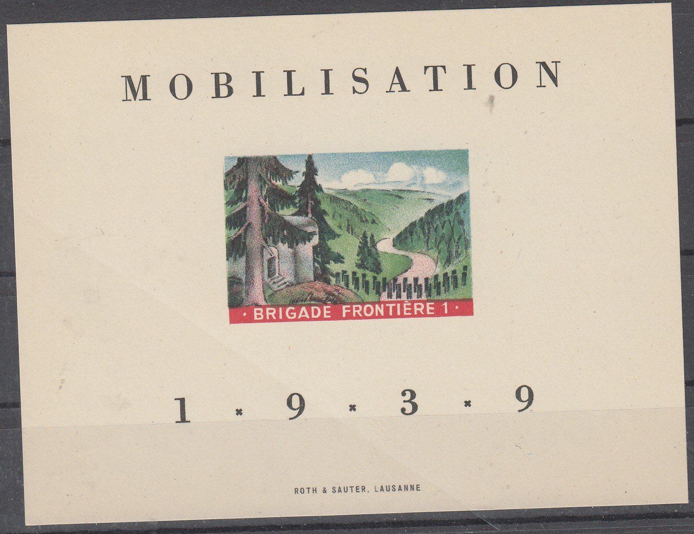 Alle Briefmarken: Grenztruppen 1a/4 ** Brigade Frontiere 1 Kat.100.- – Gebraucht aus Herrliberg von Lfrifda