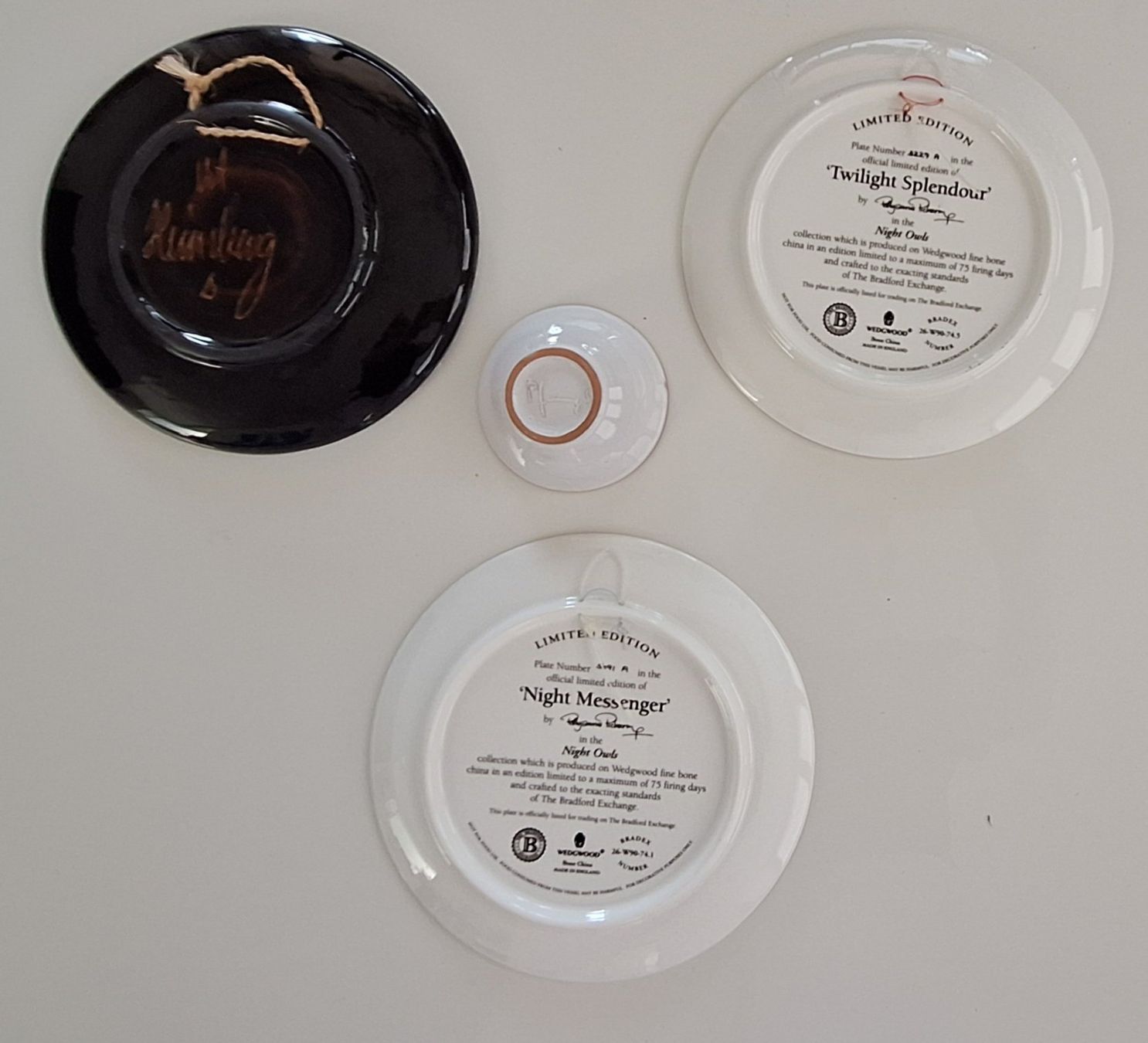 Piatti: Wedgwood + Handbemalte Keramik Teller – Usato da Horgen venduto da OlJaS 2