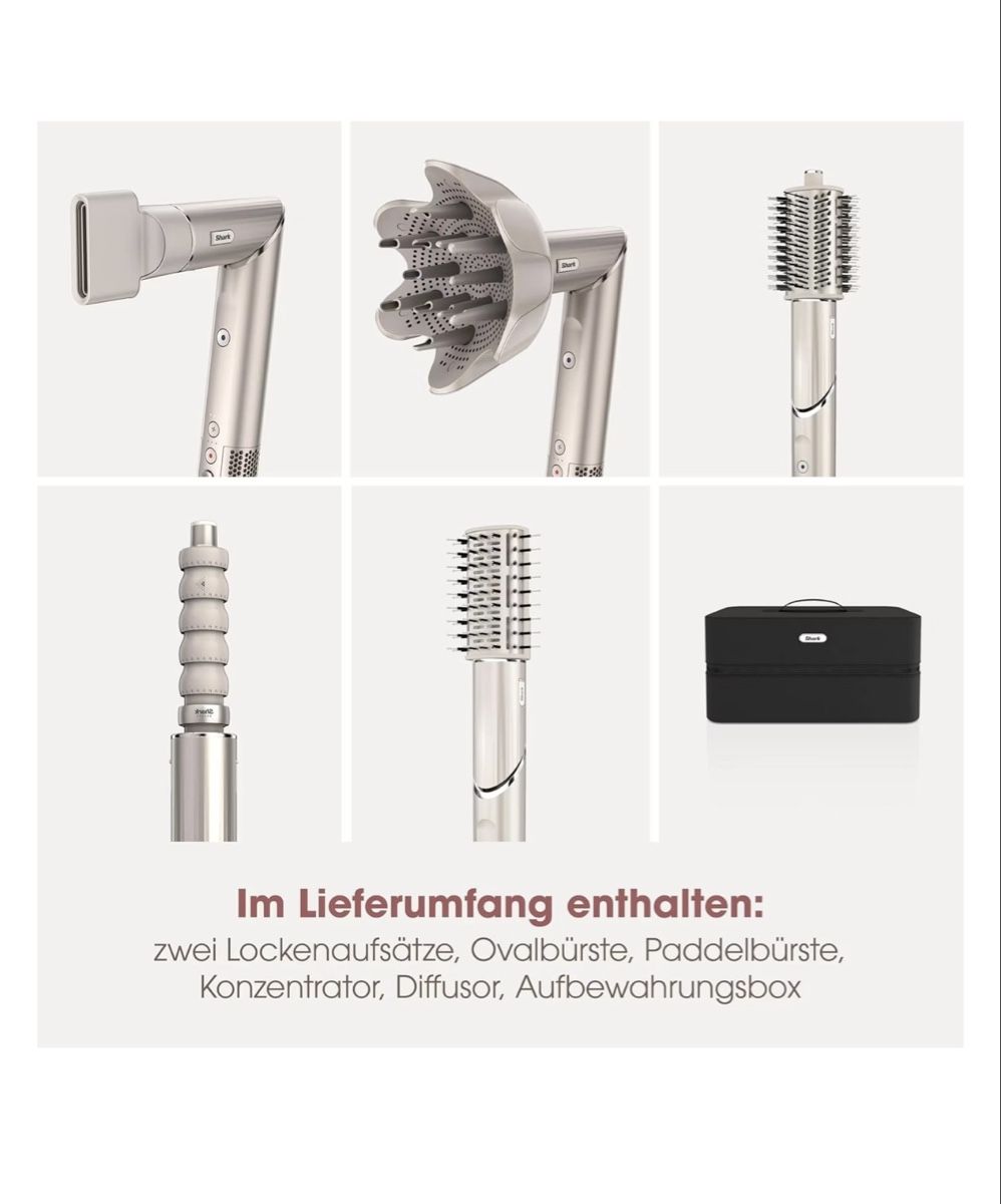 Asciugacapelli: Shark HD446SLEU Flex-Style Stone Haartrockner – Nuovo (secondo la descrizione) da Zürich venduto da jan_h6g7 1