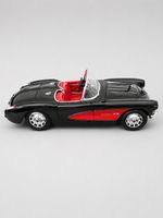 Bburago Chevrolet Corvette 1957 1:18 schwarz/rot mit OVP