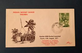 Start INDIAN ROCKET RANGE THUMBA Russian M100 Rocket 11.8.71