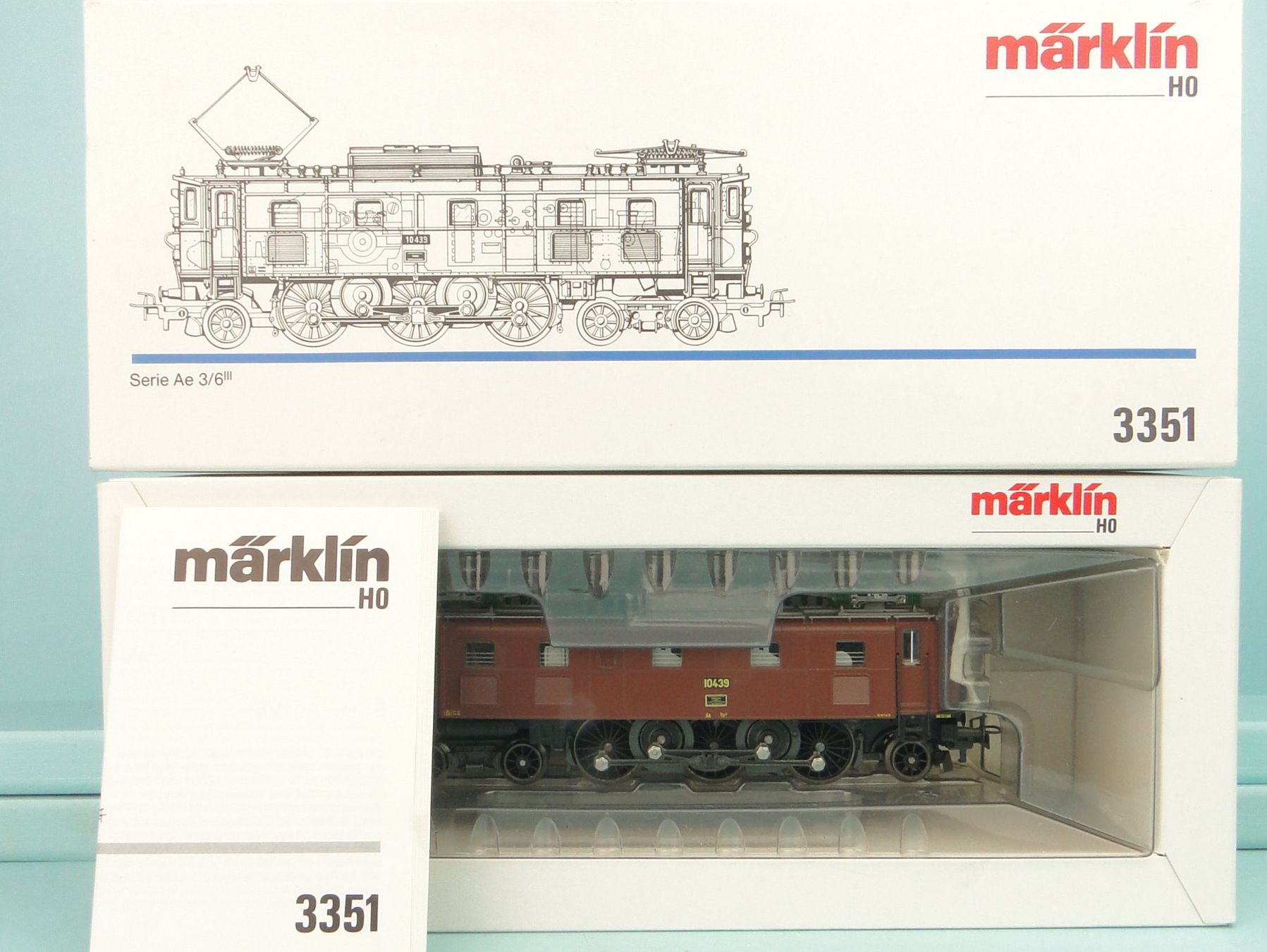 Märklin Modellini di ferrovie: Märklin 3351 Ae 3/6 – Usato da Bülach venduto da cann11 1