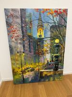 ⭐️ Echtes Gemälde von und über New York City (92cm x 120cm)