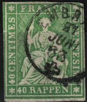 Strubel 26 gestempelt