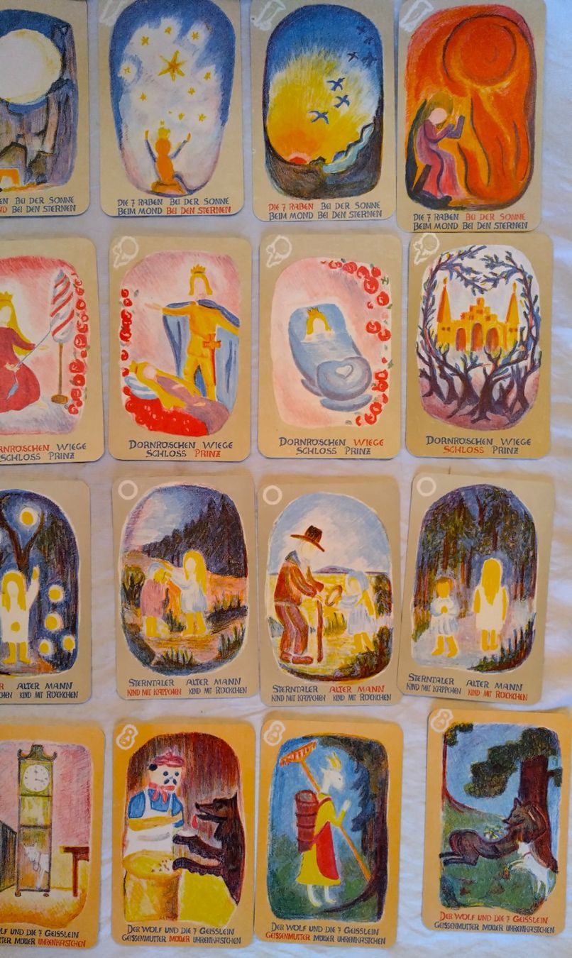 Giochi: Märchen Quartett 36 Karten / Rudolf Steiner Schule Basel – Usato da Bellach venduto da JingleJerry 4