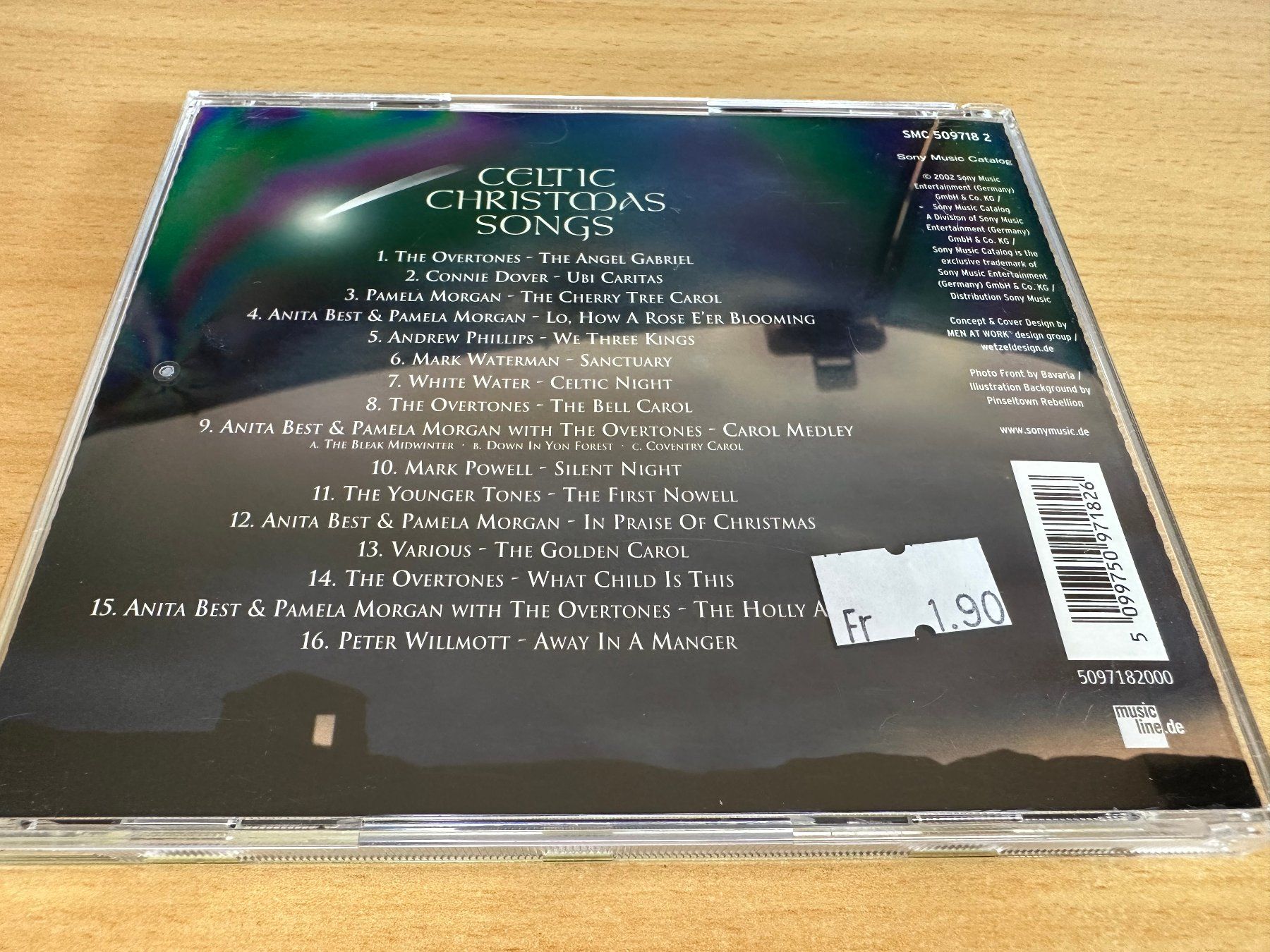 CD: Various – Celtic Christmas Songs – Usato da Rikon im Tösstal venduto da Alpenmutz 1
