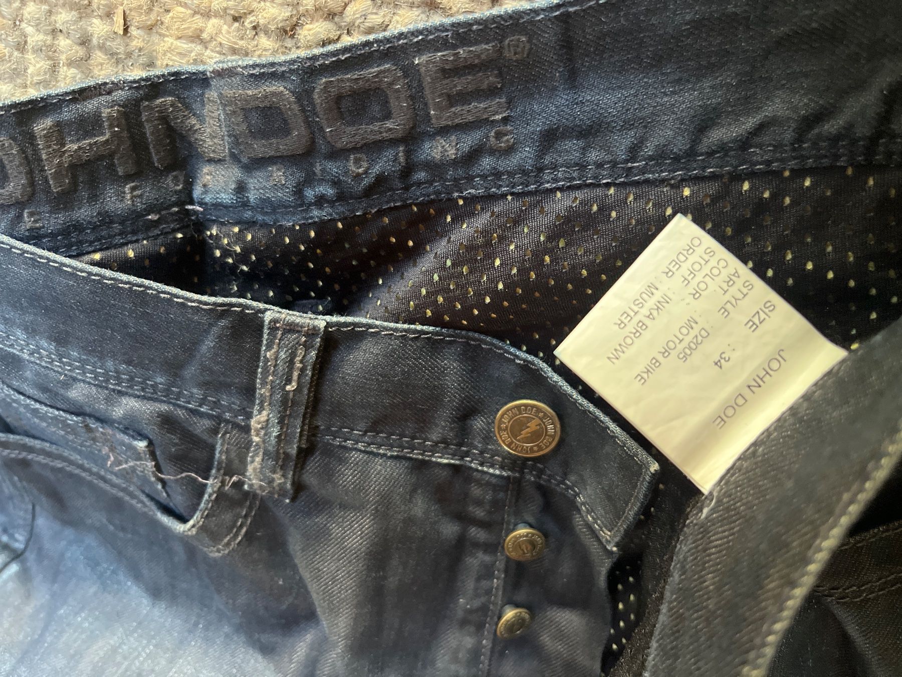 Pantaloni: Motorradhose John Doe – Usato da Obergerlafingen venduto da fredd_y 1