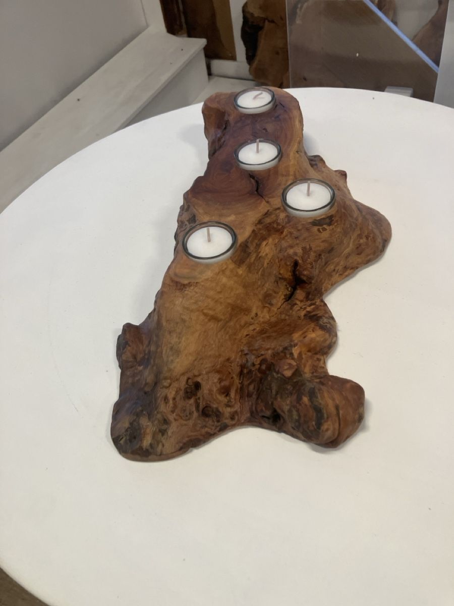 Bougeoirs: Holz teelichthalter – D'occasion à Burg AG par ala_cx8x 1