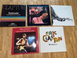 Eric Clapton - Schallplatten Sammlung