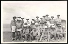 Fotografie Besatzung des Kreuzer Emden m