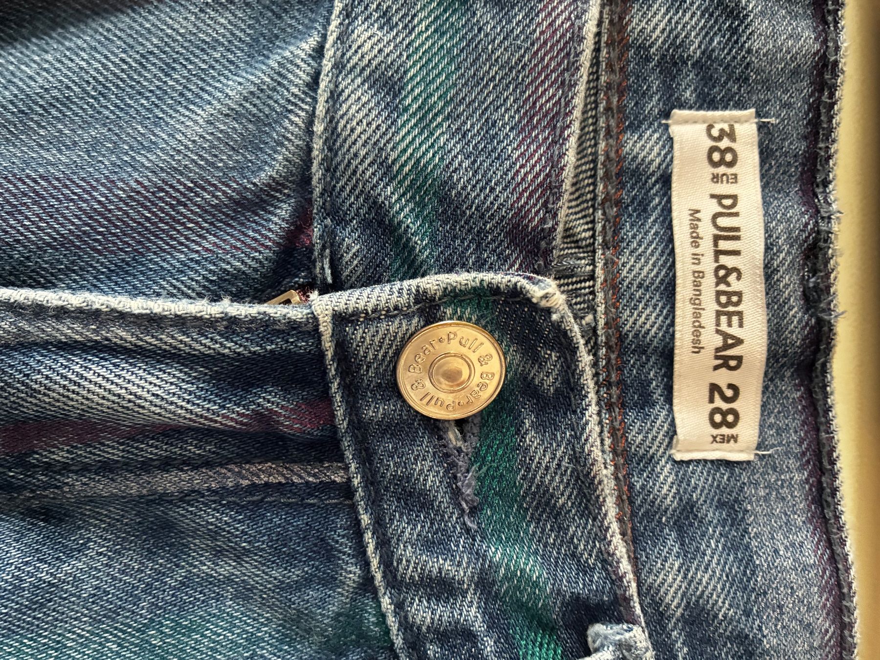 Pull&Bear Jeans: Jeans Pull&Bear rayé – Usato da Riaz venduto da cam_x5xs 2