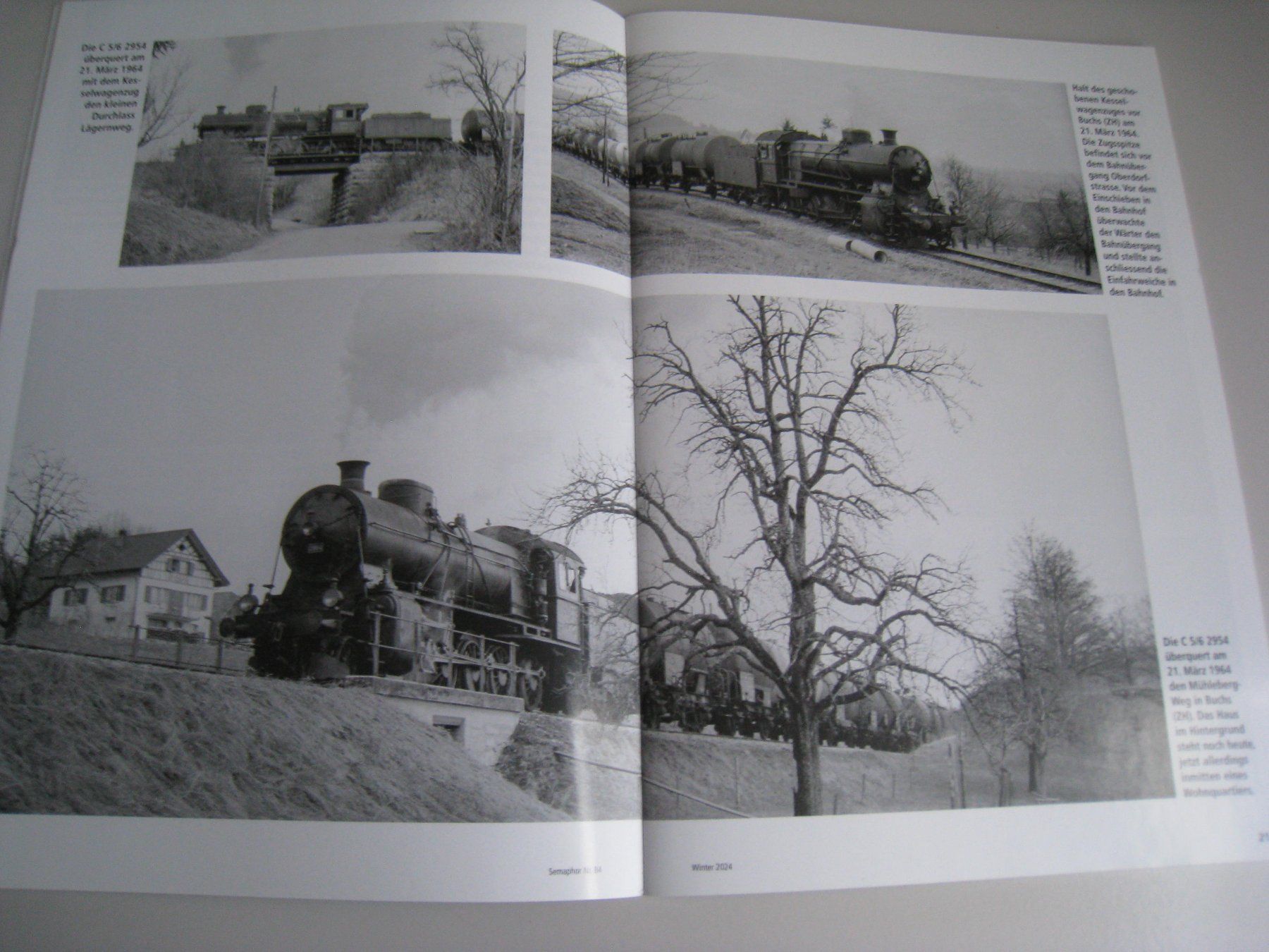 Revues & Magazines: Semaphor Ausgabe Winter 2024, Nummer 84 – D'occasion à Buchs ZH par swiss-train 6