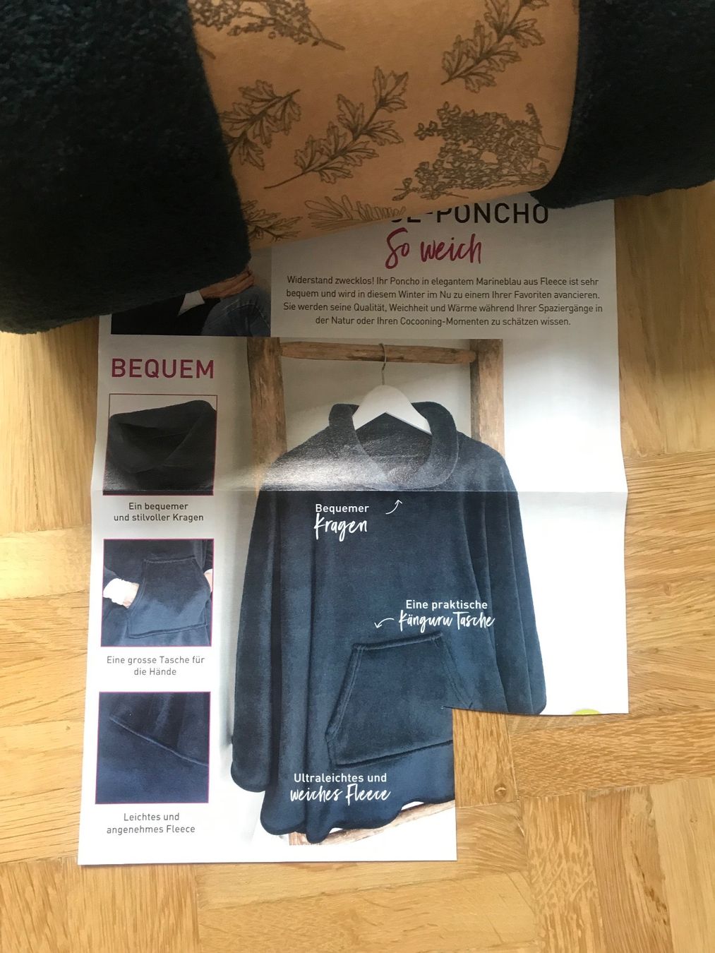 Maglioni & Felpe: Fleece-Poncho – Nuovo e nell'imballaggio originale da stäfa venduto da brandy66 1