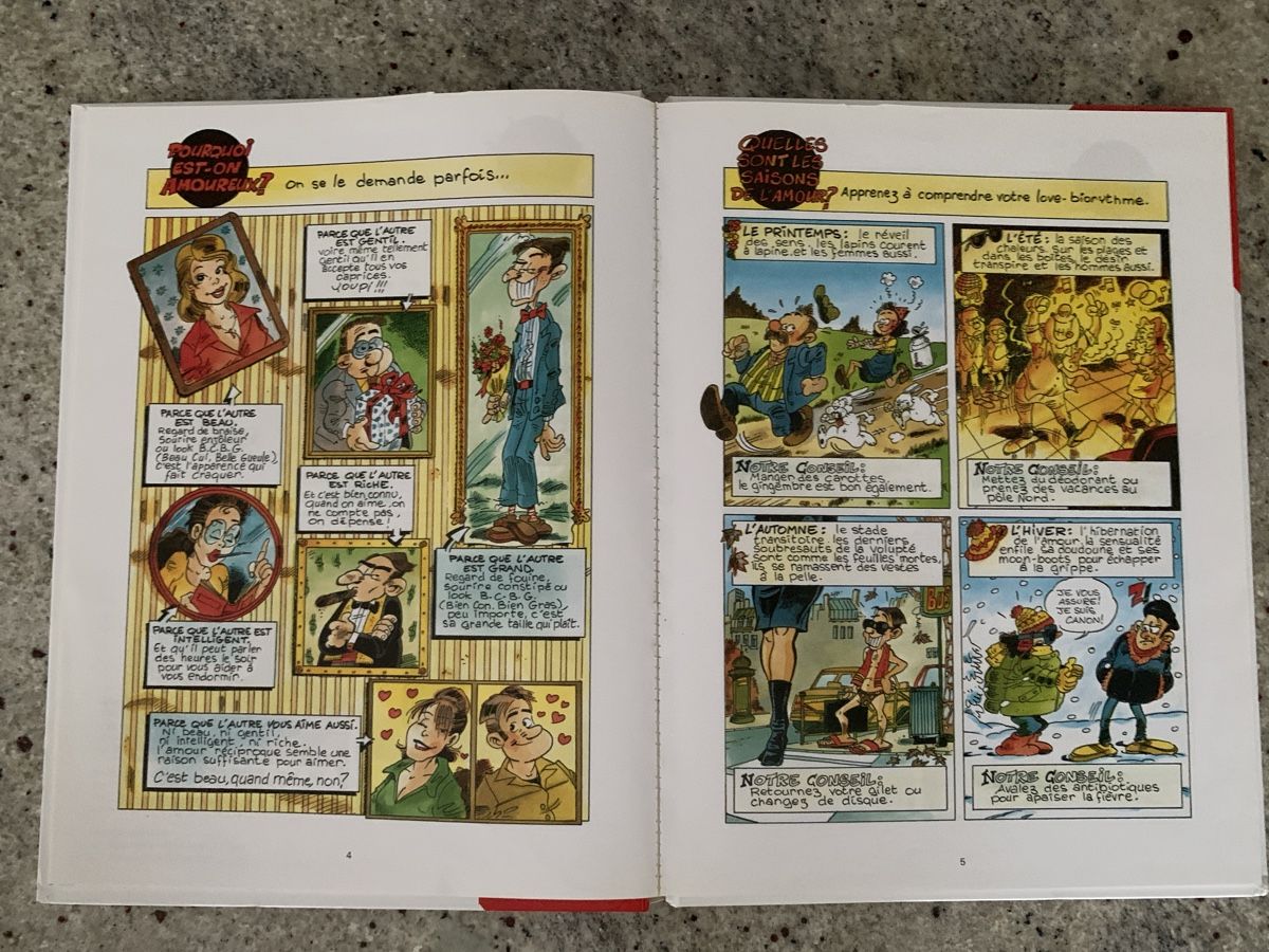 Fumetti: French Comic "Le guide de l'Amour" by Grenon – Usato da Genève venduto da sunsustains 3