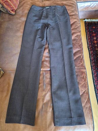 Pantalon brun chiné Mango