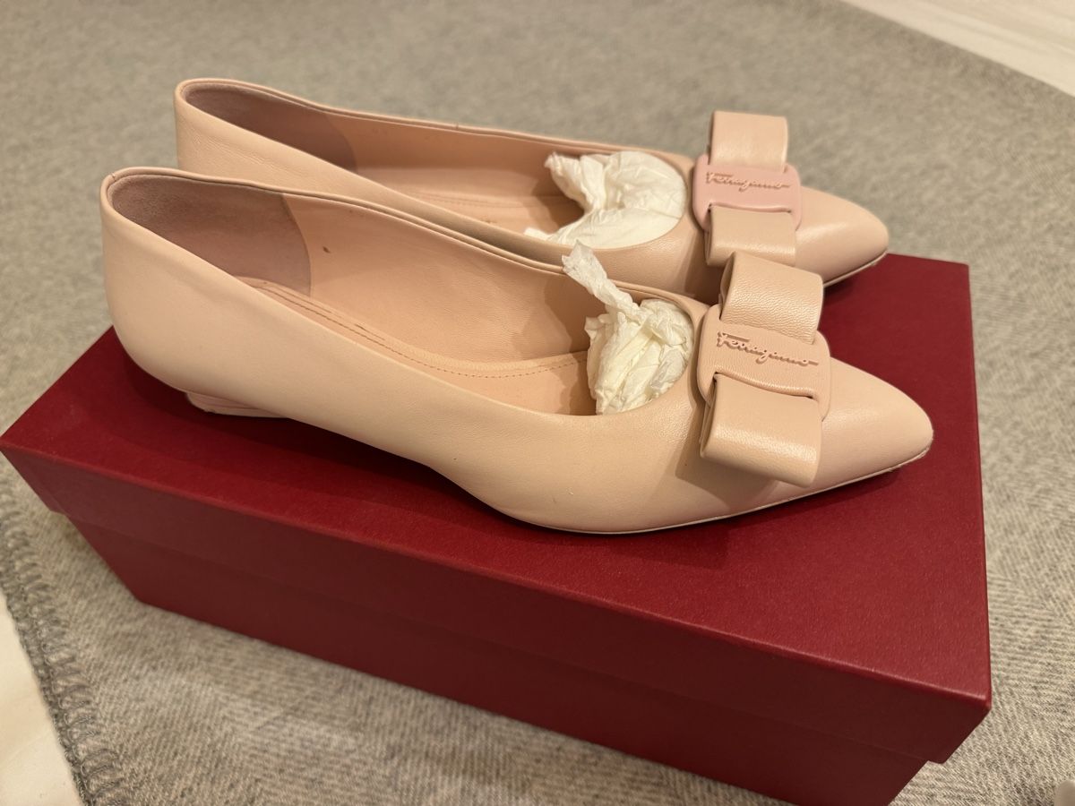 Salvatore Ferragamo Damenschuhe: Ballerinas Ferragamo 6.5 / 37.5 – Gebraucht aus Neuheim von Franzi2018