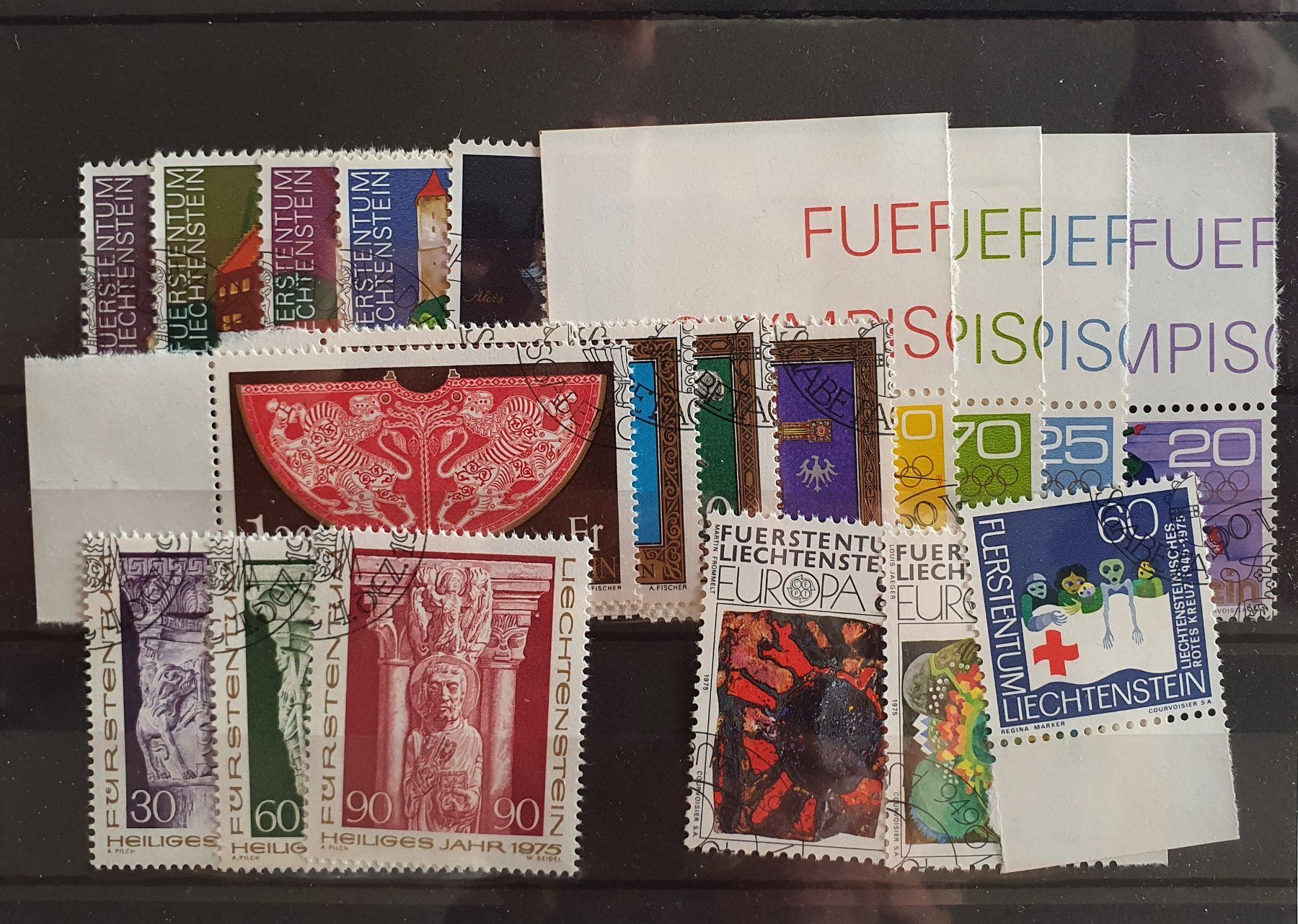Alle Briefmarken: 1975 JSA gestempelt – Neu (gemäss Beschreibung) aus Alten von Regenwasser