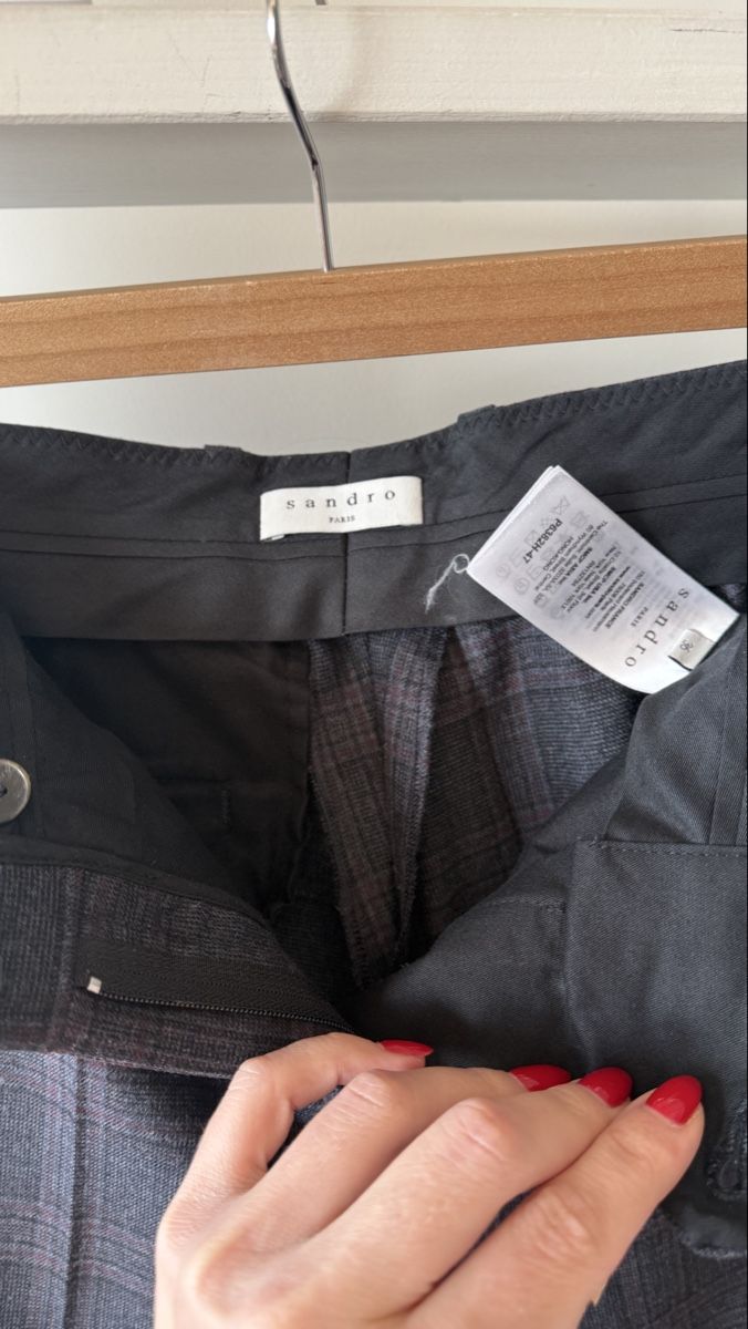 Sandro Completi & Tailleur: Sandro Women's Check Suit, Size 36 – Usato da zug venduto da Inaar 9