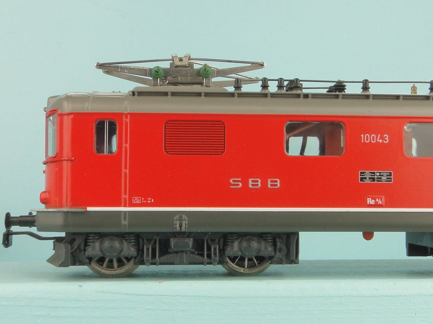 Hag Modellini di ferrovie: HAG 223 SBB Re 4/4 DC – Usato da Bülach venduto da cann11 6