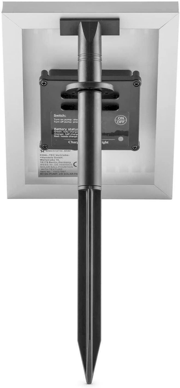 Stagni & Fontane ornamentali: Blumfeldt Schönbrunn Solar Springbrunnen – Nuovo e nell'imballaggio originale da Bottighofen venduto da zaap 2