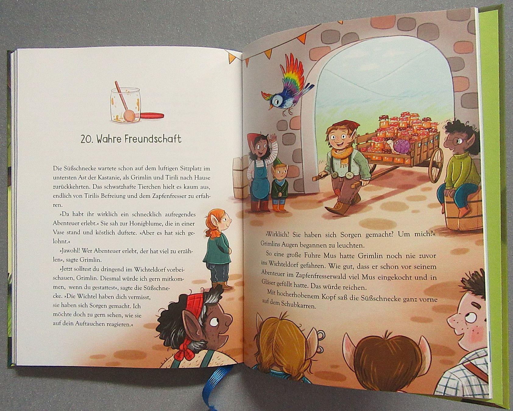 Livres: Der kleine Grimlin und die grosse Portion Mut – D'occasion à Auenstein par Padabimbim 8