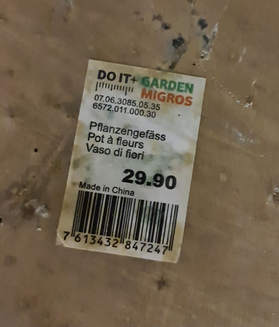 Migros Pots de fleurs: Schöne Pflanzentöpfe 2x – D'occasion à Fehraltorf par Sumin 3