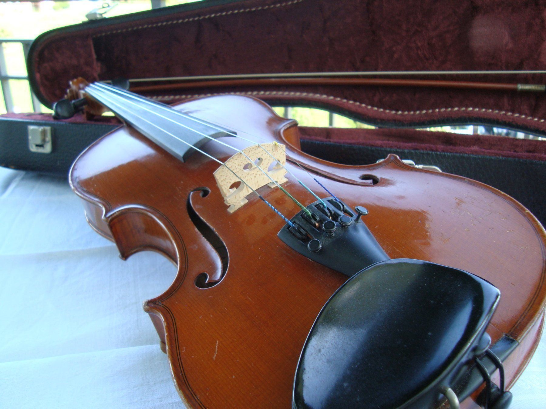 Strumenti musicali: Violine, 4/4, A. Hugo Meisel – Usato da Merenschwand venduto da Cika-Shop 1