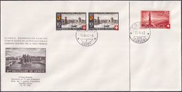 1942, B15-B16, illustrierte Komitee FDC, adresslos, K:250.-