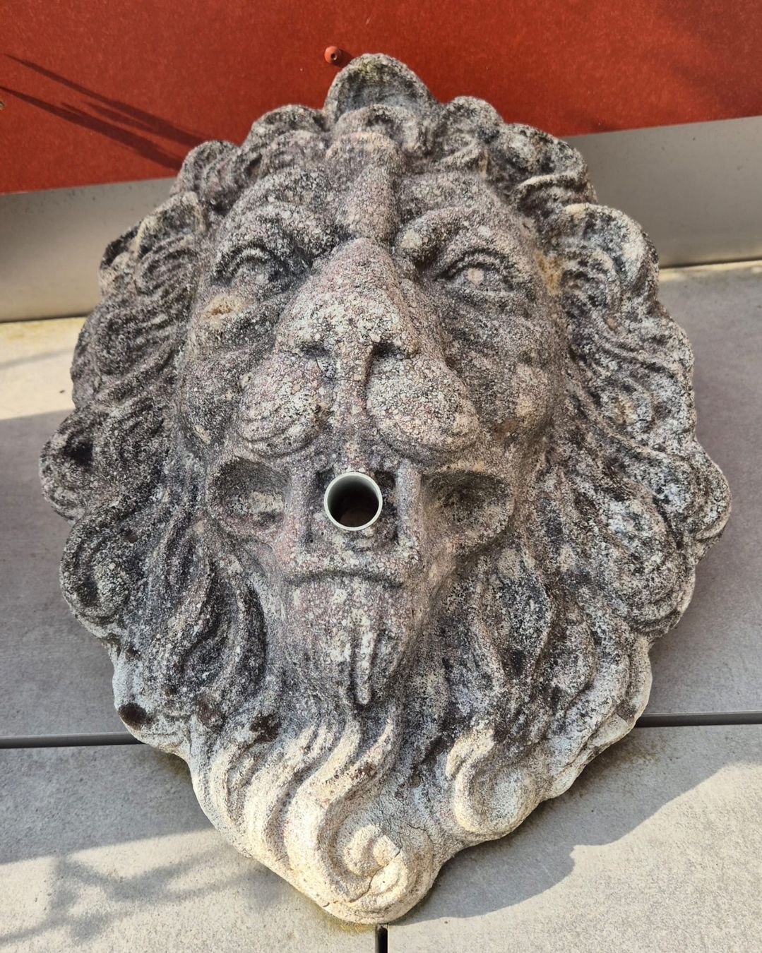 Sculture & Statue: Löwenkopf aus Stein – Usato da Affoltern am Albis venduto da Polarexpress