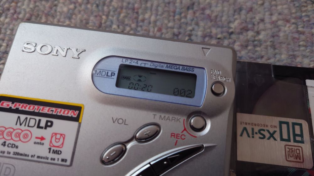 Sony MZR500 Minidisc Walkman Kaufen auf Ricardo