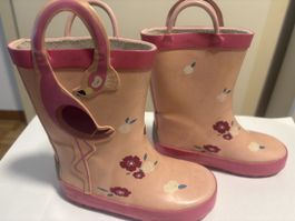 Gummistiefel Grösse 26 Pink Flamingo Muster