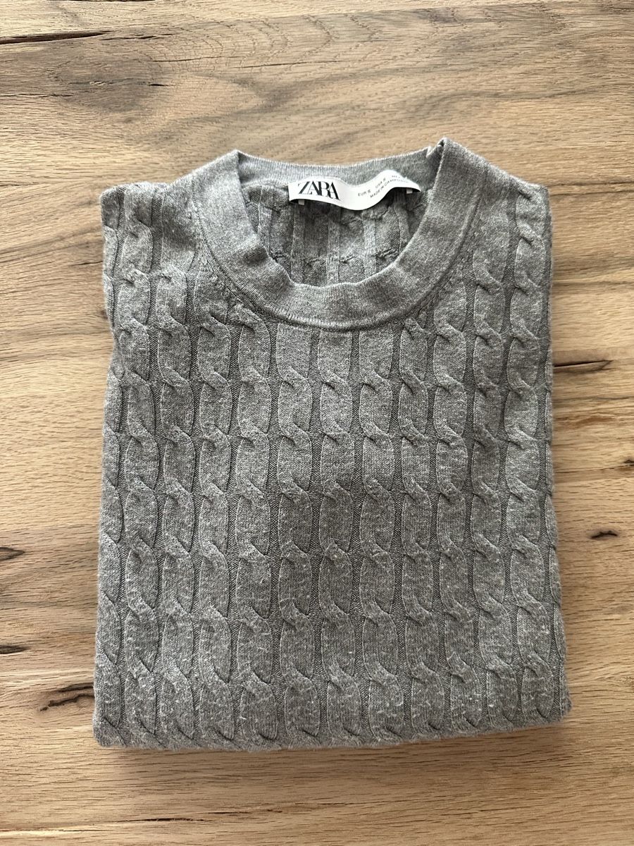 Zara Maglioni & Felpe: Zara Strickpullover Grau Gr. S – Usato da Glattbrugg venduto da SMusic98 3
